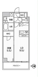 ALTERNA菊川IIの物件間取画像